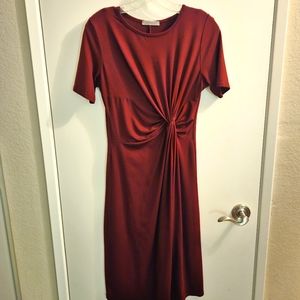 Downeast Burgundy Dress Size Small
